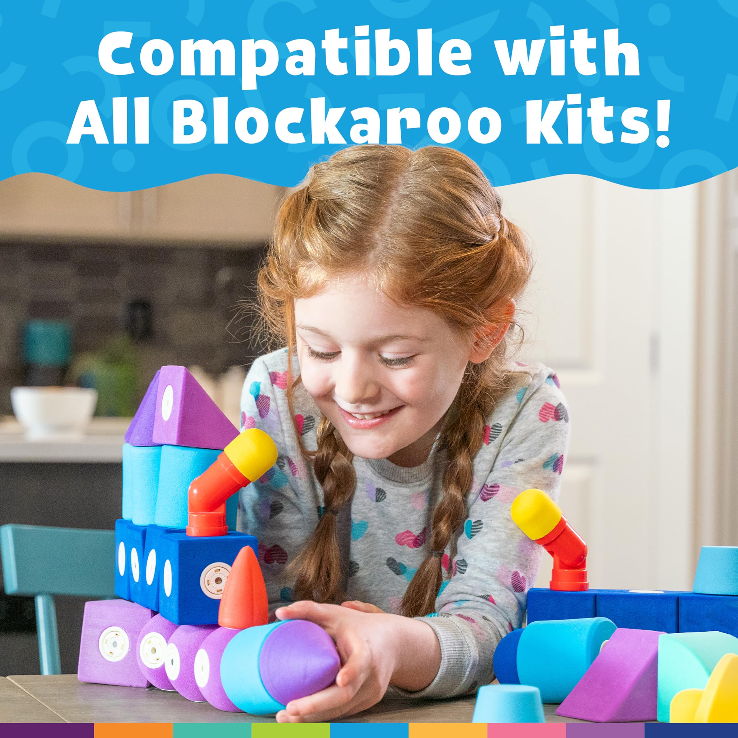 Magnetic Foam Bath Building Blocks - 50-Piece STEM Learning Toys for Kids Ages 3-5, Waterproof Bathtub & Sensory Play Toys, Safe Non-Toxic Preschool Educational Toys for Toddlers | Perfect for Bath Time, Classroom & Indoor Play Activities