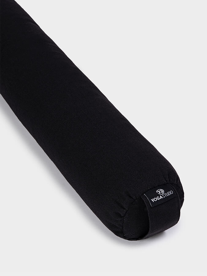 Organic Cotton Yoga Bolster for Spine Alignment - Slim Design for Comfort & Support - Perfect for Yoga Studios, Home Practice, and Meditation