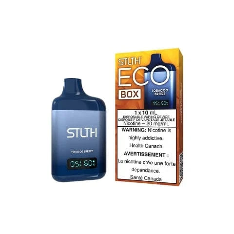 STLTH ECO BOX Disposable Vape Kit - 10mL E-Liquid Capacity - 5 Pack for Ontario Canada | Portable Vaping Device for Travel & Outdoor Use