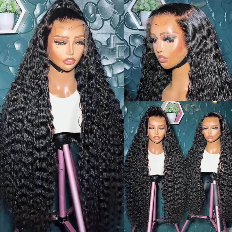 Eullair 13x4 HD Lace Full Frontal Wig - Invisible Lace Closure Wig for All Skin Tones & Hair Textures | New Arrival Human Hair Wig | Perfect for Daily Wear, Parties & Special Occasions