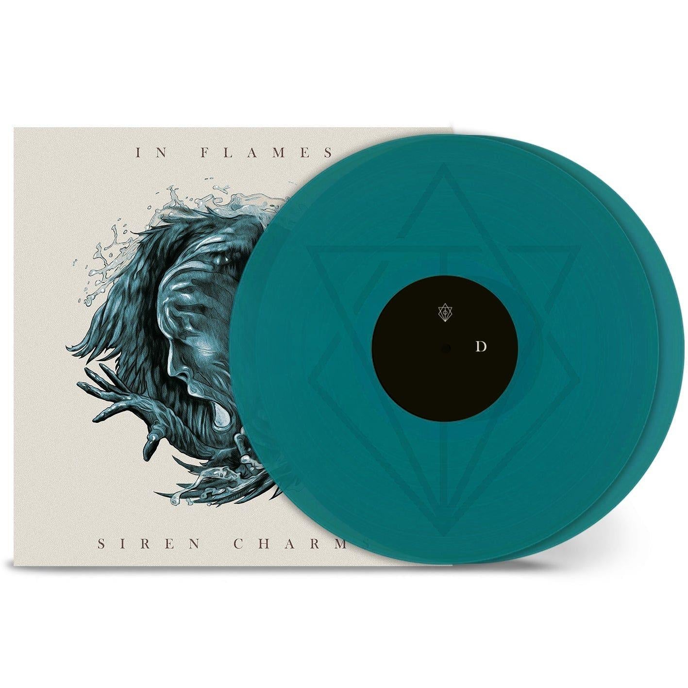 In Flames - Siren Charms Limited Edition Green Vinyl LP | Heavy Metal Music Collectible | Perfect for Audiophiles & Record Collectors