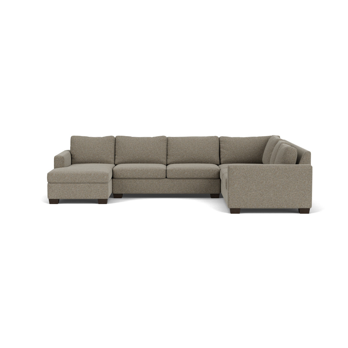 Track 141 Corner Sectional Sofa with Left Chaise - Modern L-Shaped Couch for Living Room, Family Room & Home Theater