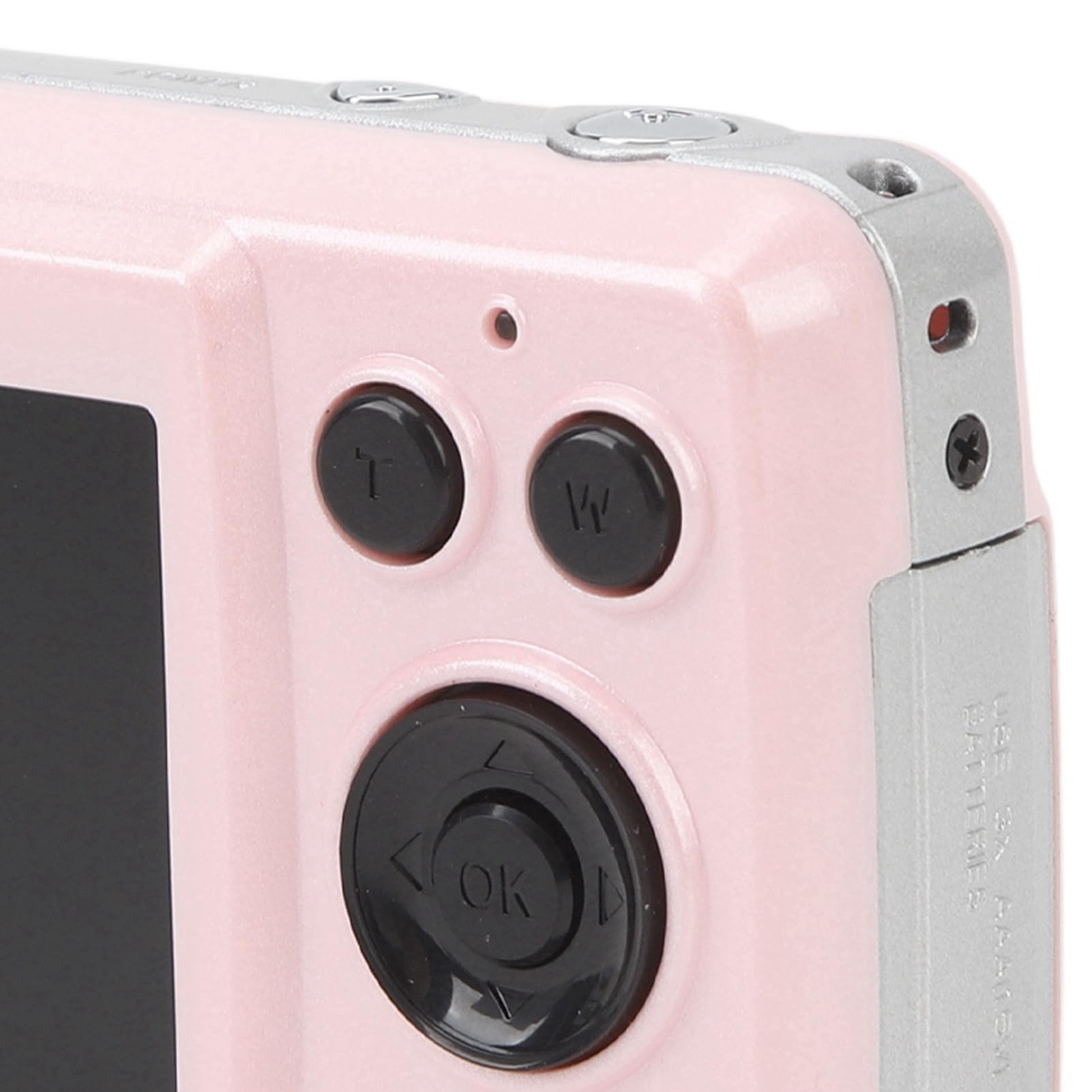 Compact Digital Camera with Multi-Axis Stabilization - Portable ABS Travel Camera for Vlogging, Photography & Outdoor Adventures (Rose Gold) - Perfect for Travel, YouTube Videos & Everyday Shooting