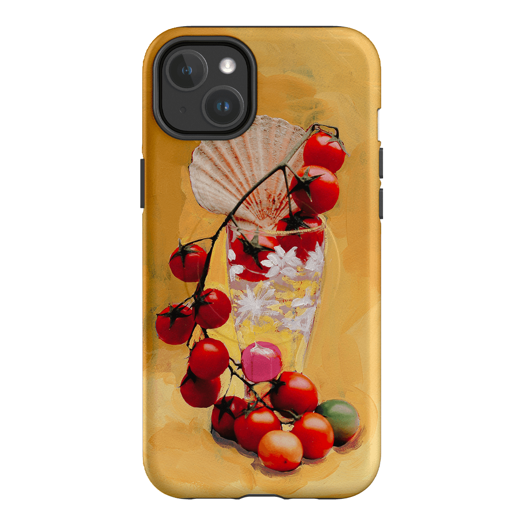 Premium Cherry Tomatoes Design Phone Case - Trendy & Protective Cover for iPhone & Samsung - Perfect for Foodies & Kitchen Lovers