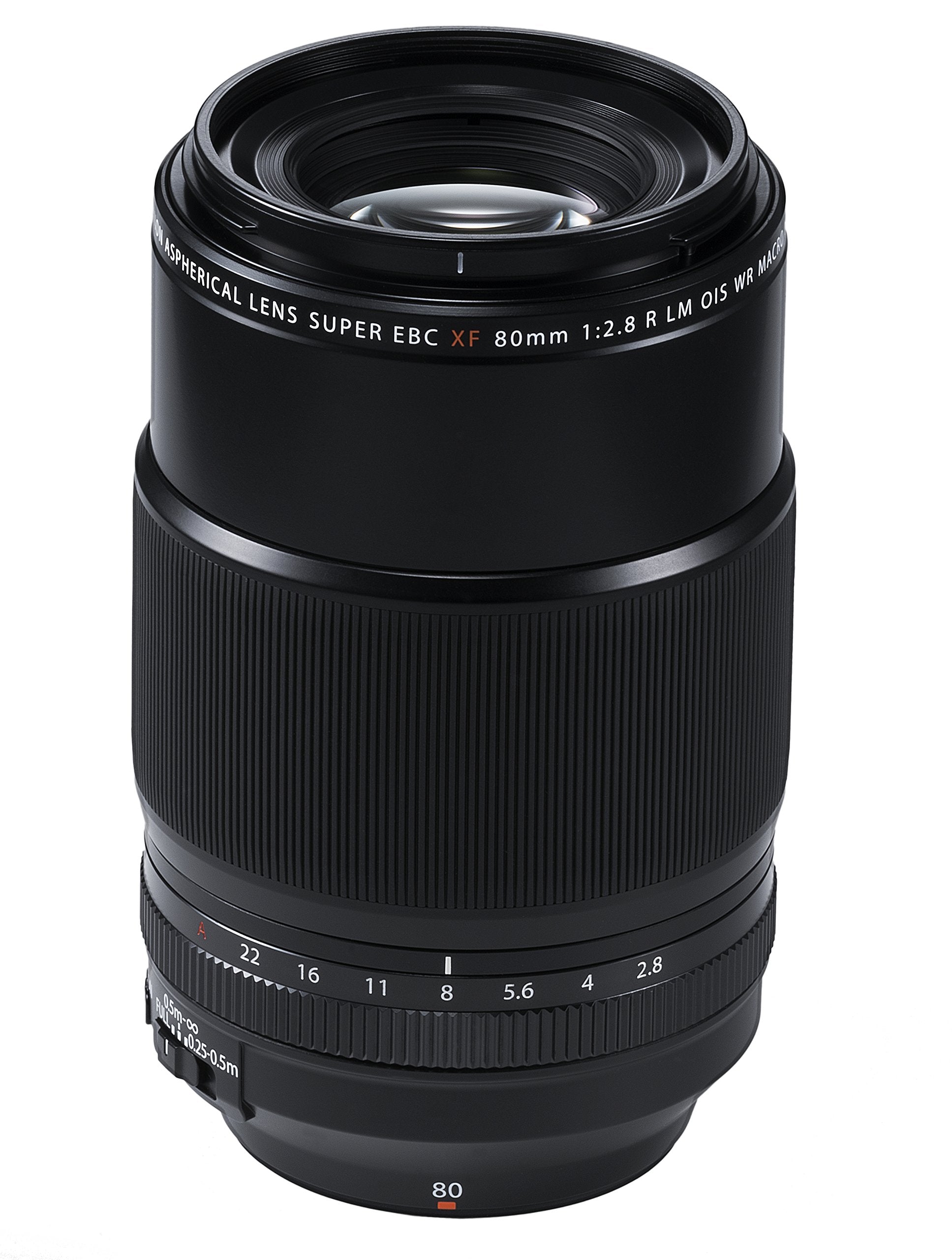 Fujifilm XF 80mm f/2.8 R LM OIS WR Macro Lens for Fuji X Series - Professional Portrait & Close-Up Photography - Perfect for Wedding, Product, and Nature Shots