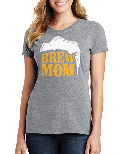 Brew Mom | Women's Tee | Sport Gray