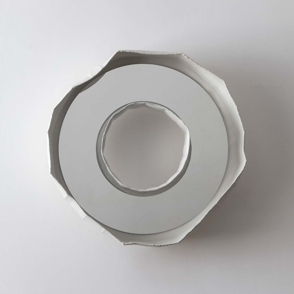 Nova White Mirror Ring - Elegant & Stylish Jewelry for Women - Perfect for Parties, Weddings & Everyday Wear