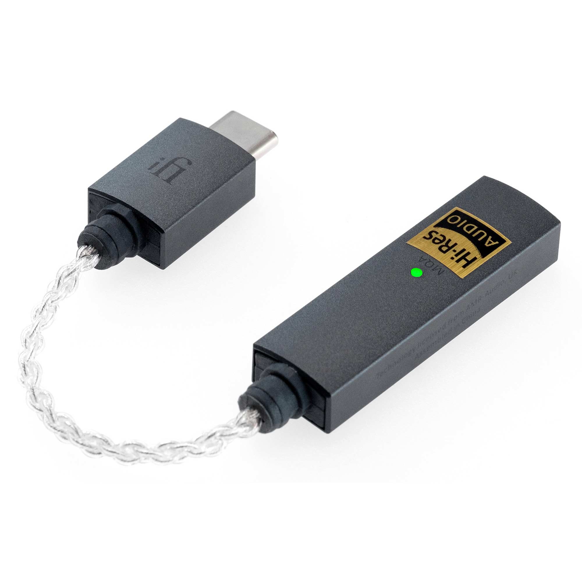 iFi Audio GO Link Portable USB DAC Headphone Amplifier - High-Resolution Audio for Smartphones, Laptops, and Tablets - Perfect for Travel, Commuting, and Home Listening