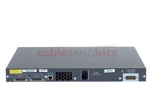 Cisco WS-C3750G-24T-S Catalyst 3750 24-Port Gigabit Ethernet Switch | Layer 3 Managed Network Switch for Office, Data Center & Enterprise Networking