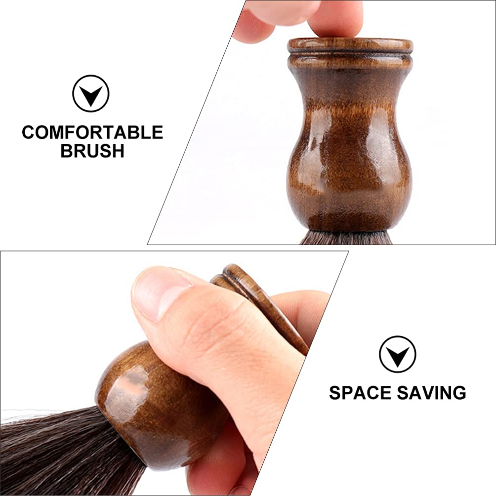 Premium Men's Beard Brush - Natural Bristle Hair Brush for Grooming, Styling & Shaving | Portable Travel Beard Care Kit | Perfect for Home, Salon & On-the-Go Use | Ideal Gift for Men's Facial Hair Maintenance
