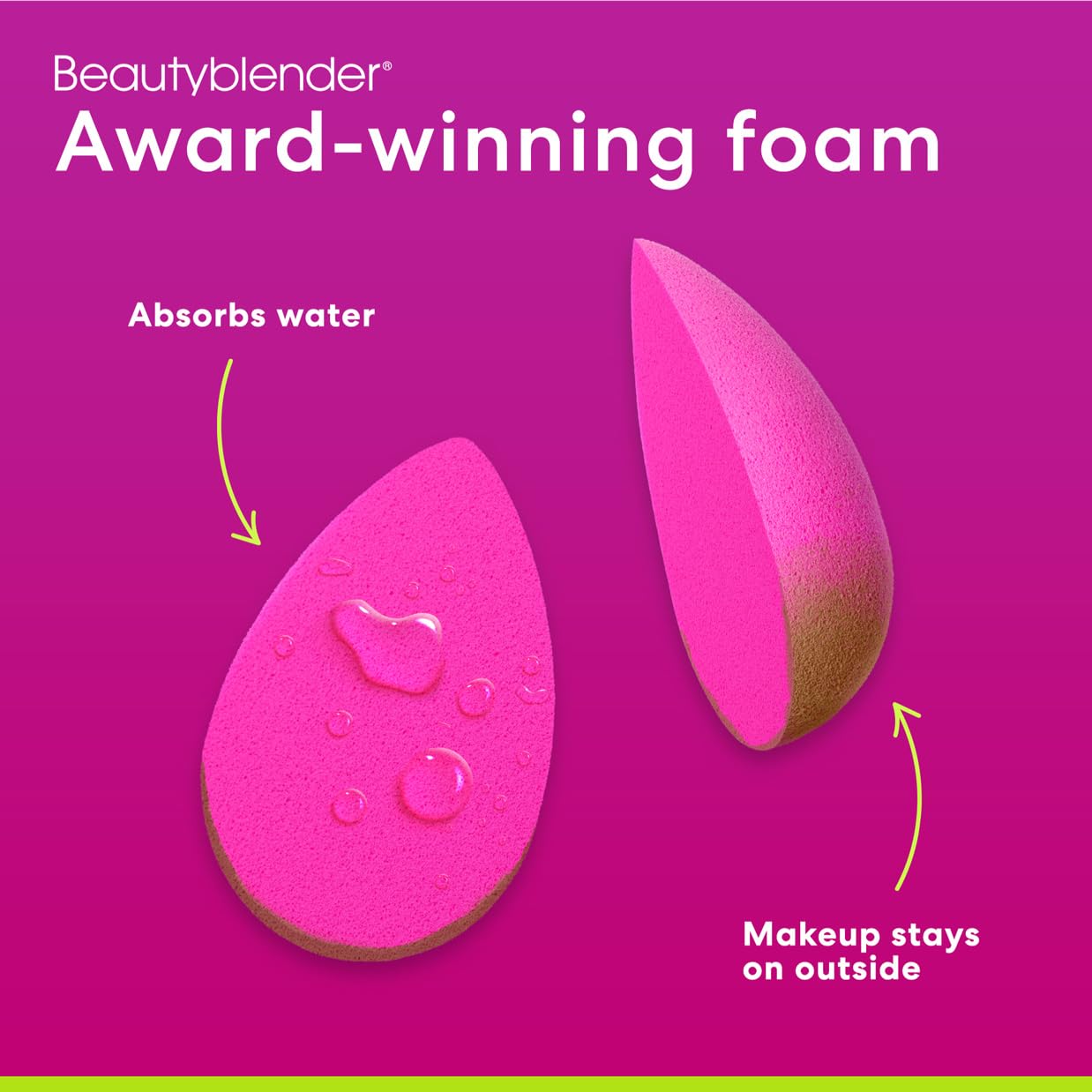 Beautyblender Back 2 Basics 3-Piece Makeup Sponge Set - 2 Original Beauty Blenders & Lavender Blendercleanser (3 oz) | Vegan, Cruelty-Free, Made in USA | Perfect for Flawless Foundation Application & Brush Cleaning
