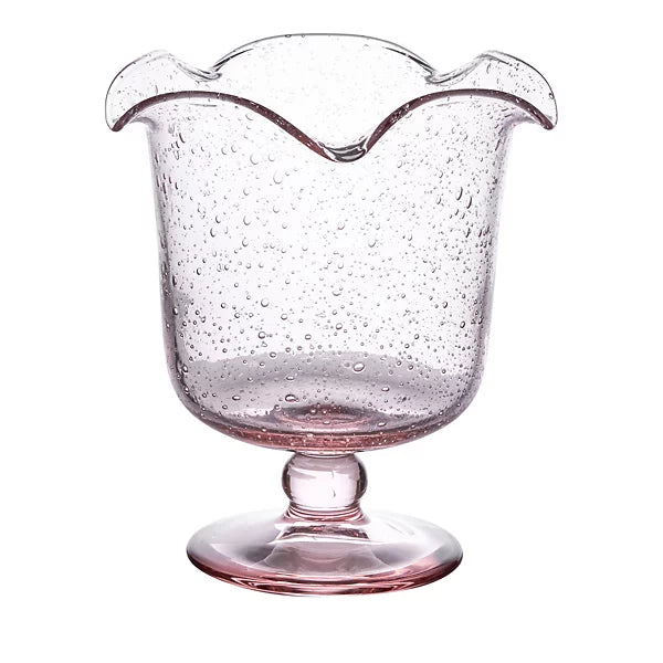 Juliska Provence Hurricane Glass Candle Holder - Elegant French-Inspired Home Decor for Dining Table, Wedding Centerpiece, and Romantic Ambiance