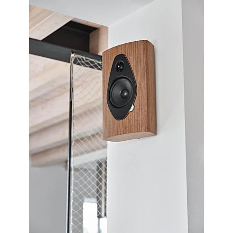 Sonus Faber Sonetto G2 On-Wall Speakers - High-End Home Theater & Stereo Sound System for Living Room, Bedroom, and Home Office Audio Setup