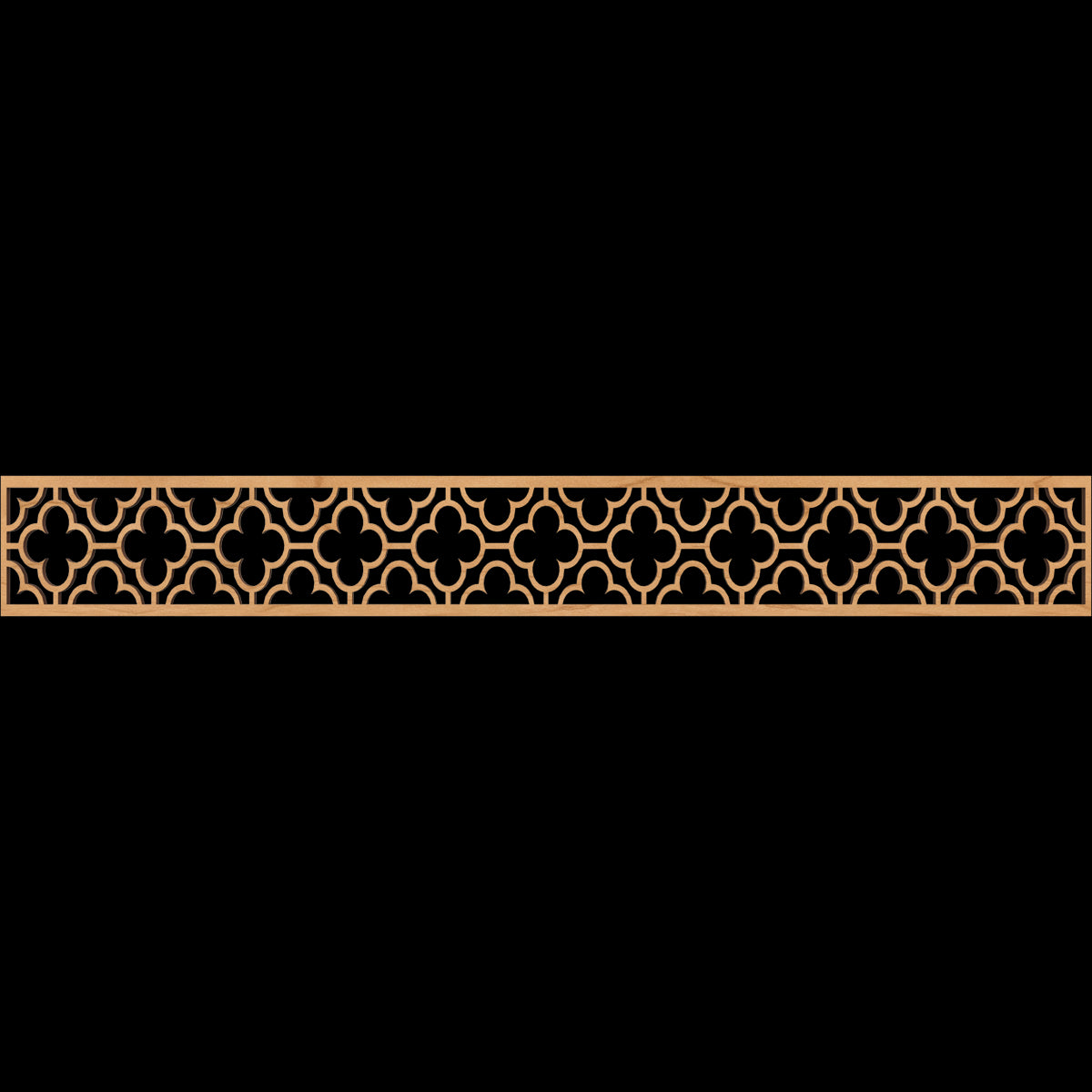 Chicago Fretwork Moulding - Decorative Wood Trim for Home & Furniture | Perfect for Crown Moulding, Wall Paneling and DIY Interior Design Projects