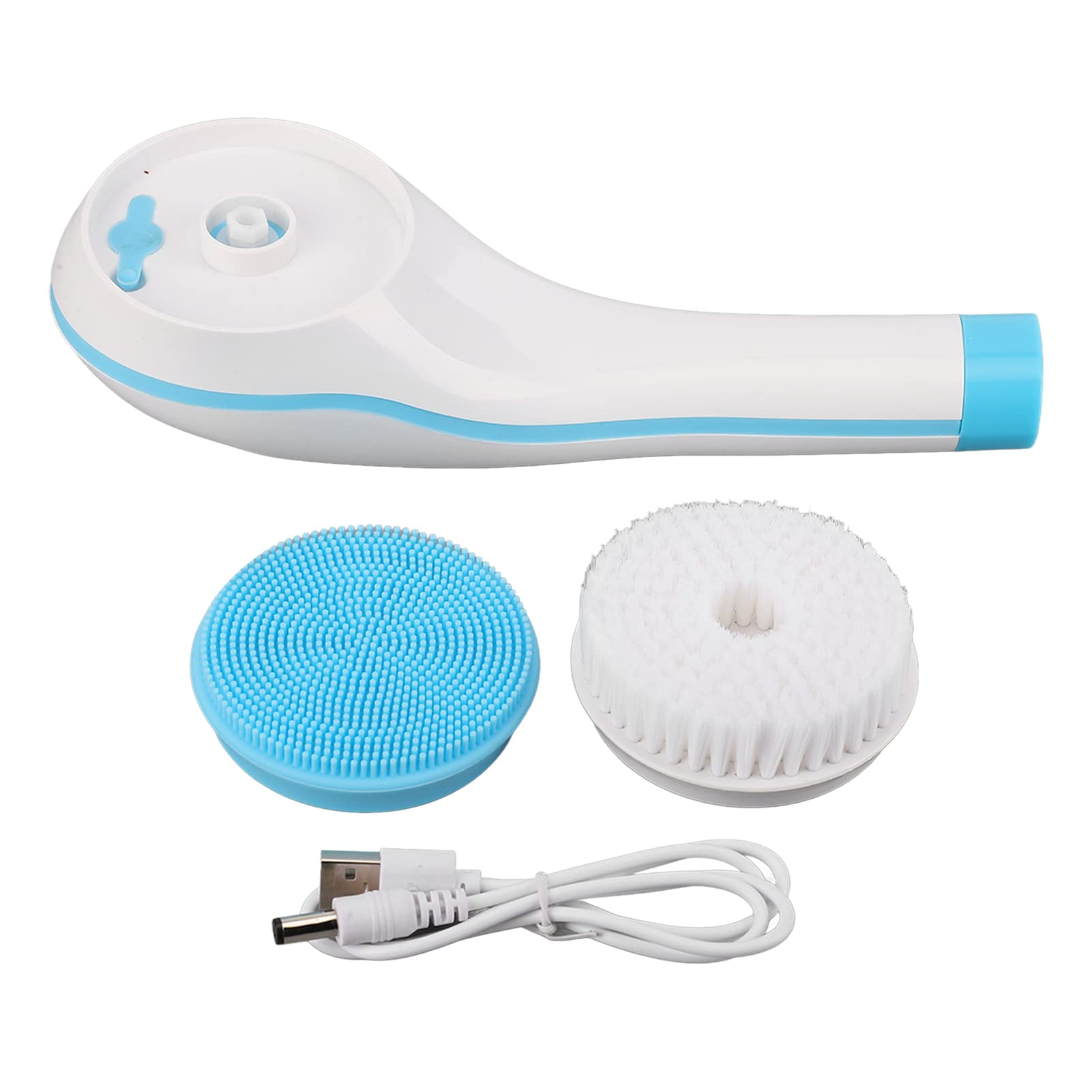 Cordless Electric Shoe Cleaner & Polisher Kit - USB Rechargeable with 2 Brush Heads for Men & Women | Perfect for Leather, Suede & Sneakers | Home, Office & Travel Shoe Care