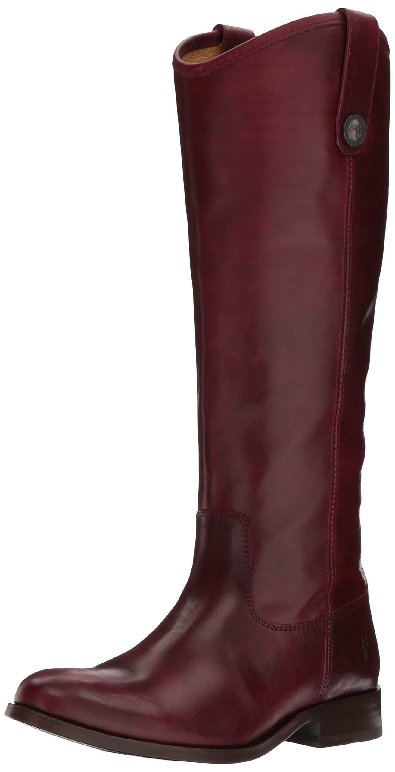 FRYE Women's Melissa Button Boot - Ankle Booties with Side Zipper & Stacked Heel | Casual & Dressy Fashion Boots for Women | Perfect for Office, Date Night & Fall Outfits
