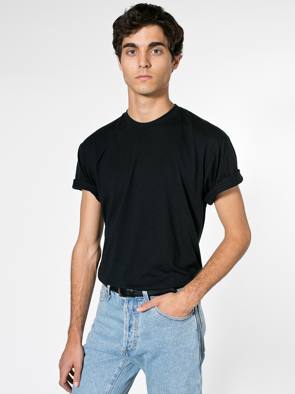 American Apparel Unisex Bb401 T-Shirt - Soft Cotton Crewneck Tee for Men & Women | Perfect for Casual Wear, Gym, and Everyday Outfits