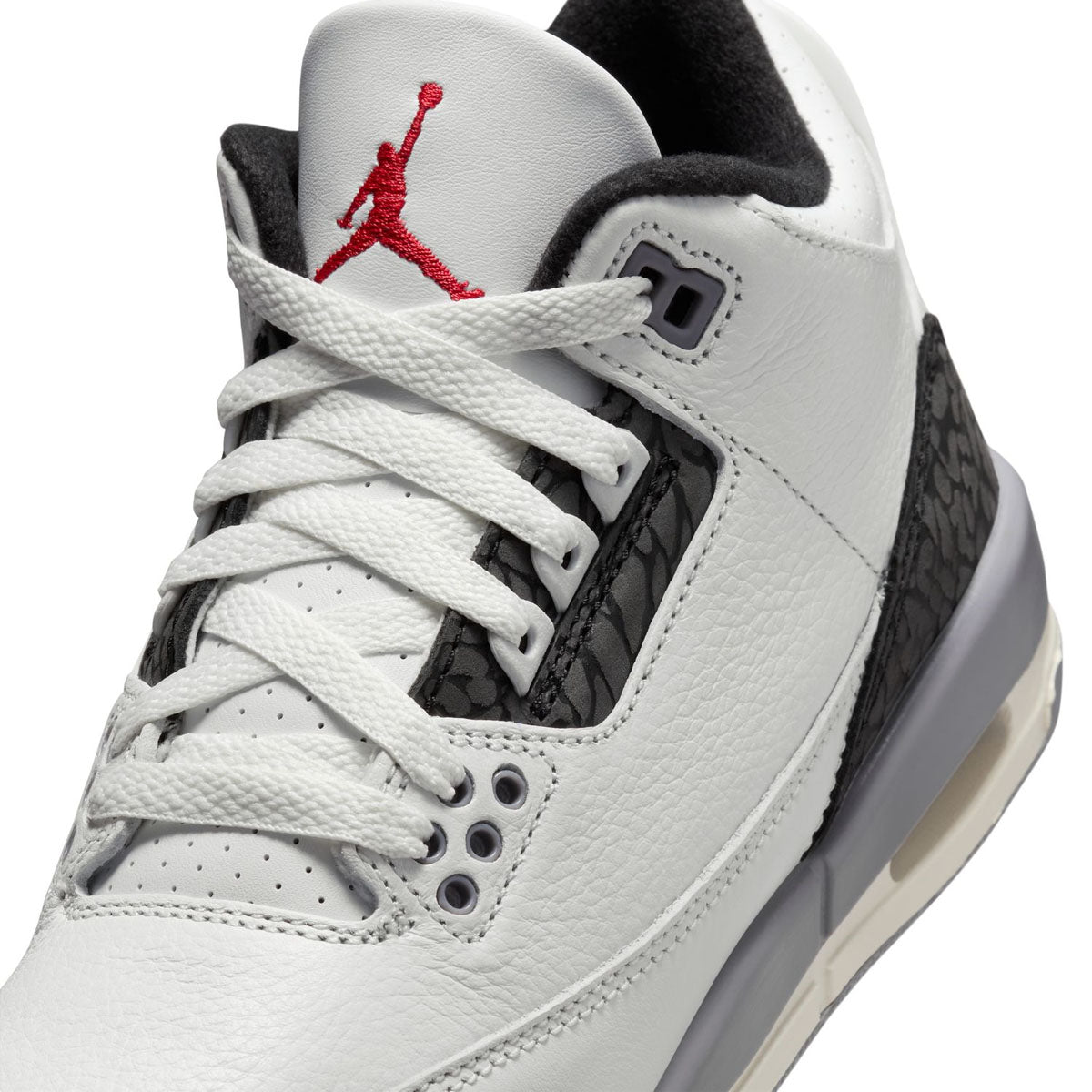 Air Jordan 3 Retro 'Cement Grey' Sneakers for Kids - Comfortable Basketball Shoes for Boys & Girls - Perfect for School, Sports & Casual Wear