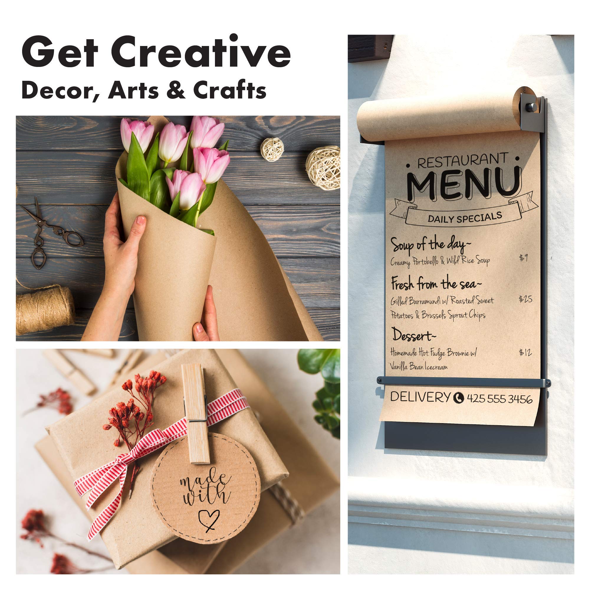 Premium Recycled Kraft Paper Roll 30