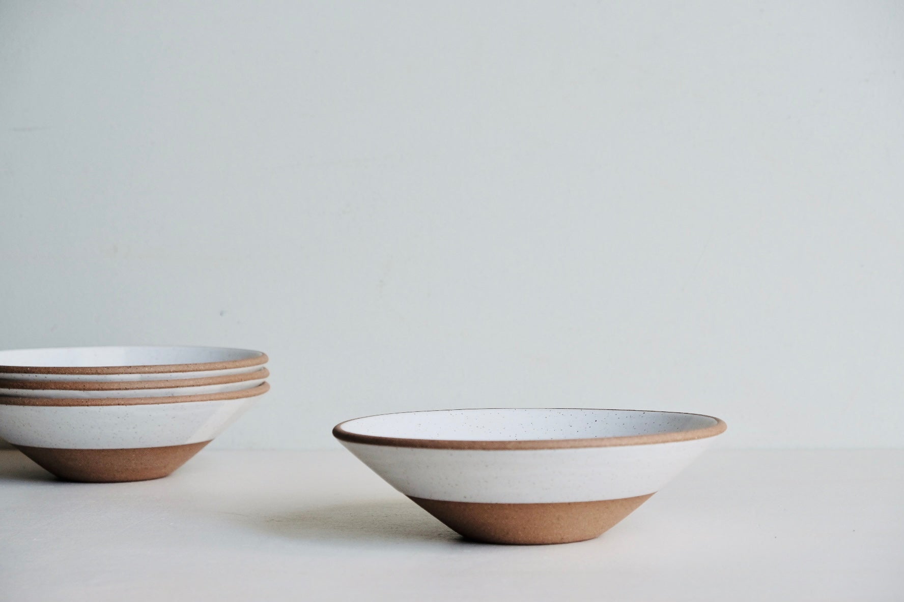 Handmade Portland Pasta Bowl Set - Artisan Ceramic Dinnerware for Italian Cuisine | Perfect for Home Dining, Restaurant Use & Gift Giving