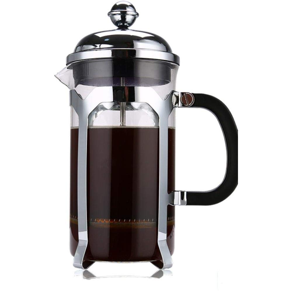 Premium French Press Coffee Maker - 34oz Stainless Steel Coffee & Tea Maker with Double Filter - Ideal for Home, Office & Camping Brewing
