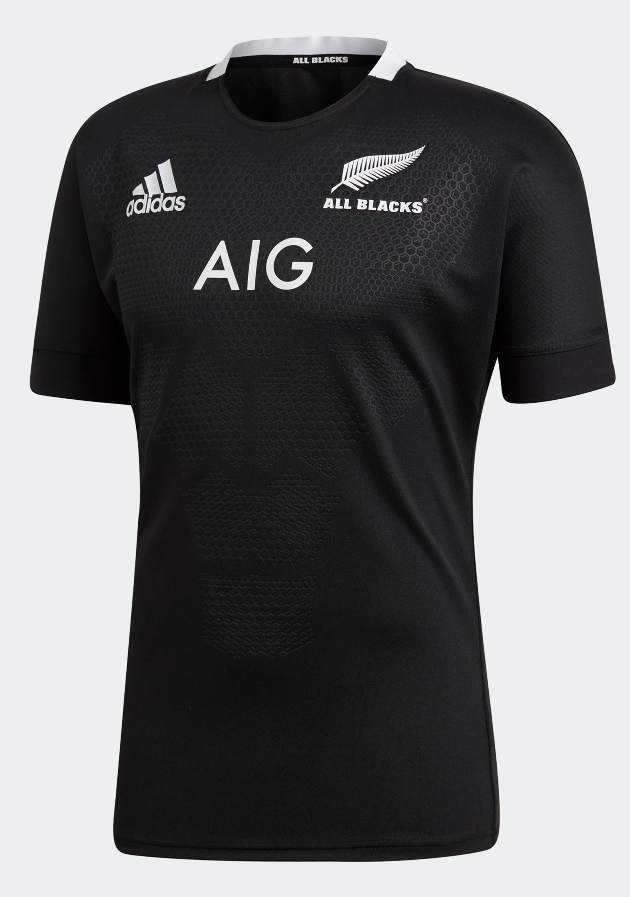 Adidas Men's All Blacks Home Jersey CW3134 - Official Rugby Shirt for Fans & Players - Perfect for Games, Training & Casual Wear