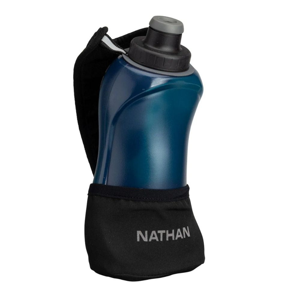 Nathan QuickSqueeze Lite Handheld 18oz Water Bottle - BPA Free Leak Proof Sports Water Bottle for Running, Cycling, Hiking & Gym Workouts