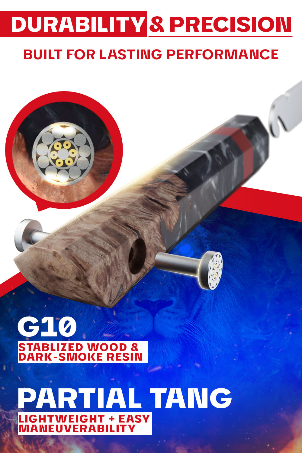 Dalstrong Crixus Firestorm Alpha Series 8