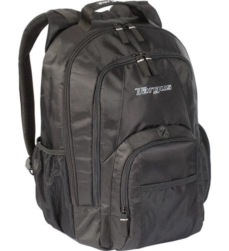 Groove Black 840D Nylon Laptop Backpack for Men & Women - Durable Water-Resistant School, College, Travel & Work Backpack with USB Charging Port