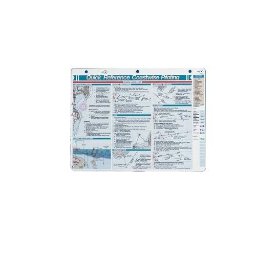 Davis 126 Coastwise Piloting Quick Reference Card - Pack of 24 Waterproof Nautical Reference Cards for Marine Navigation, Boating & Sailing