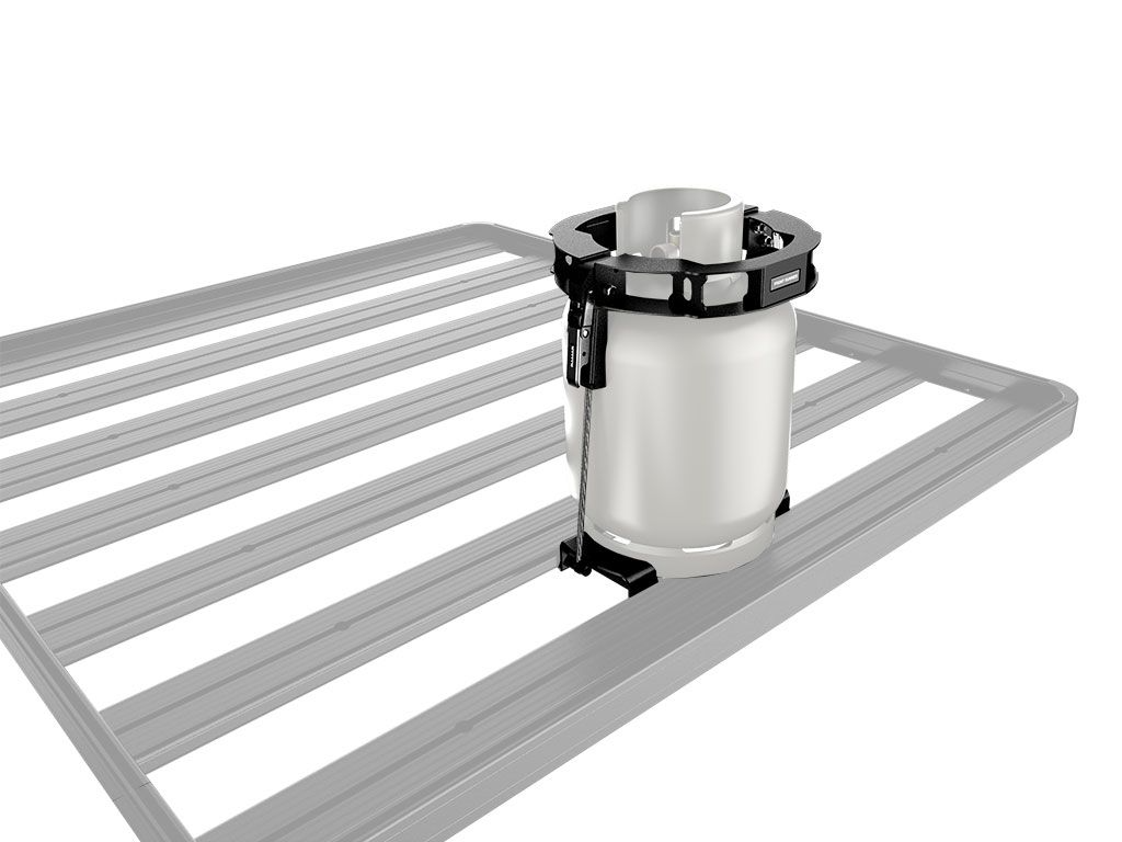Heavy Duty Gas Propane Bottle Holder - Secure Storage for 20lb & 30lb Tanks - Perfect for BBQ, Camping & Outdoor Cooking Accessories