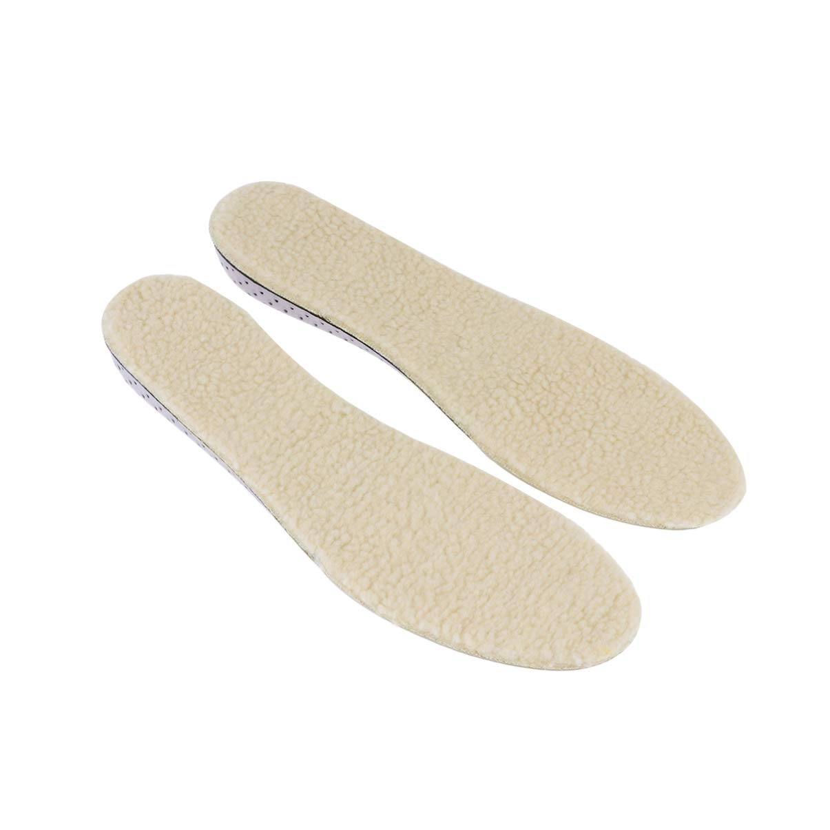 Exceart Orthotic Insoles for Women & Men - 1 Pair Cotton Height Increase Insoles, Thermal & Lift Support for Foot Pain Relief - Perfect for Shoes, Boots, and Winter Comfort