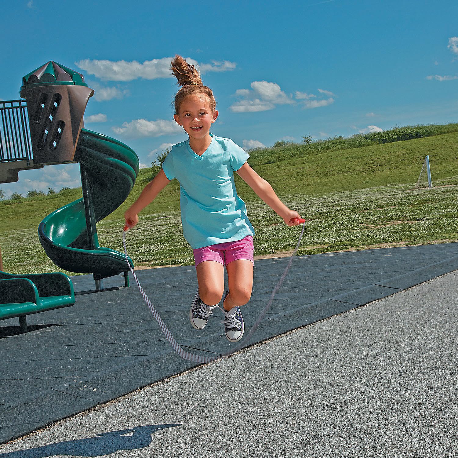 Bulk Jump Rope Set of 12 - Durable Classic Skipping Ropes for Kids - Perfect for Outdoor Play, Gym Class, Exercise & School Recess Activities