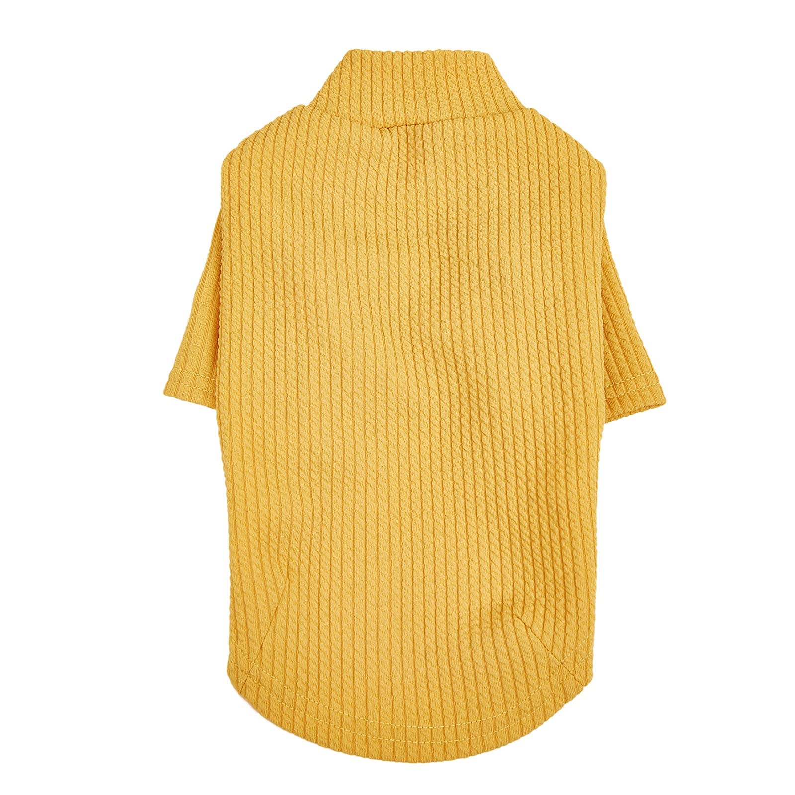Breathable Two-Legged Dog Sweater - Winter Knit High-Neck Pet Clothing for Puppies & Cats (Perfect for Cold Weather Walks & Indoor Comfort)
