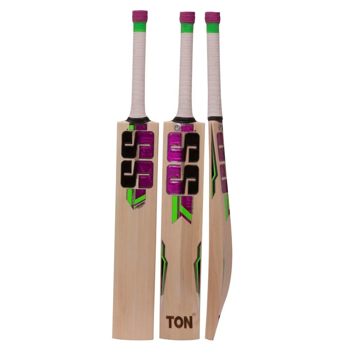 Premium SS Ton Heritage English Willow Cricket Bat - Size 5 for Junior Players | Perfect for Practice Matches & Training Sessions