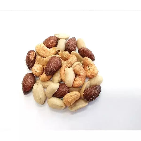 Kyoritsu Spicy Mentaiko Cod Roe & Yuzu Flavored Mixed Nuts 25g (Pack of 6) - Perfect for Snacking, Office Treats, and Japanese Food Lovers
