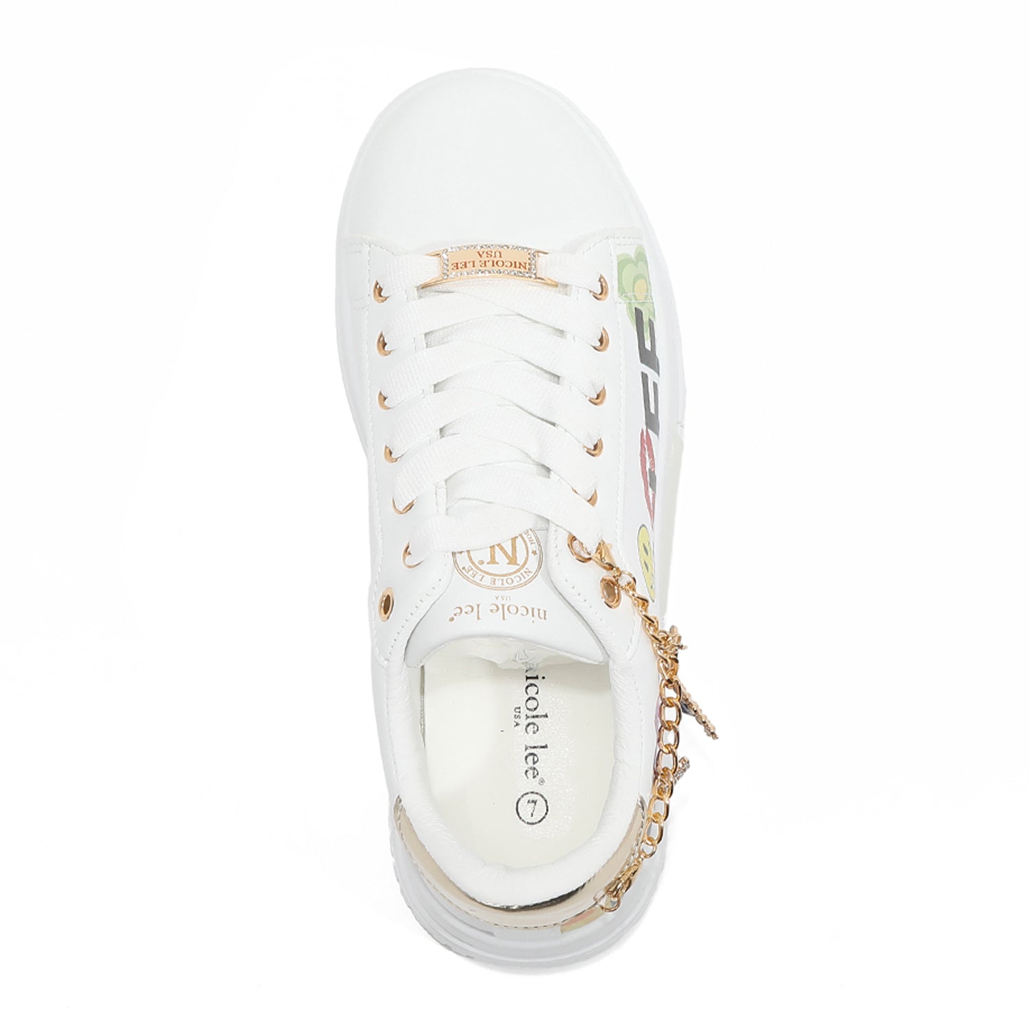 Stylish Women's Fashion Sneakers with Charm Accents - Comfortable Casual Shoes for Walking, Running & Everyday Wear