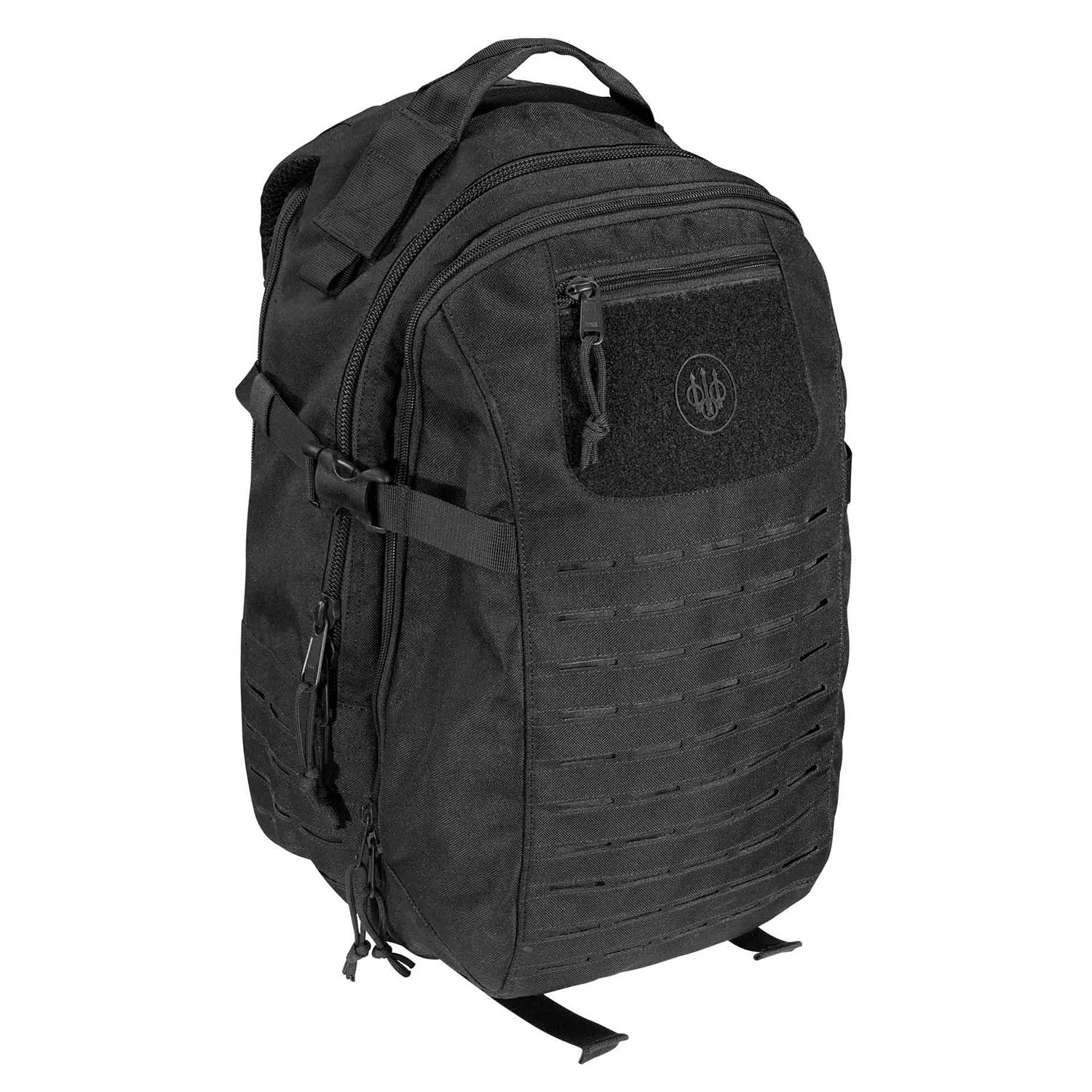 Beretta 29L Tactical Backpack - High-Performance Medium-Sized DWR Hiking Backpack with Easy Access, Black (Large) - Perfect for Outdoor Adventures, Travel & Military Use