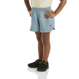 Stylish Light Wash Stretch Denim Shorts for Infants & Toddlers - Perfect for Summer Playtime & Casual Outings