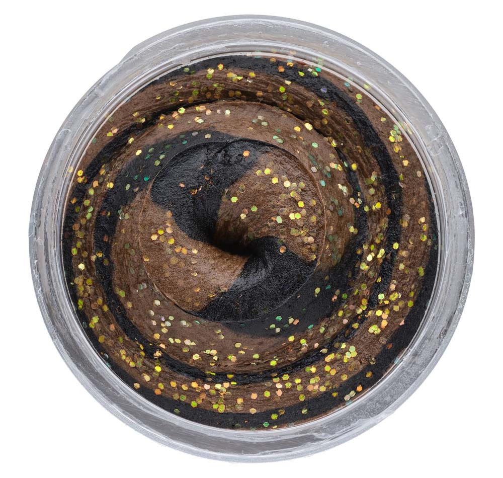 Berkley PowerBait Natural Scent Glitter Trout Fishing Bait - Attracts More Fish with Sparkle & Scent - Perfect for Freshwater Lakes & Rivers