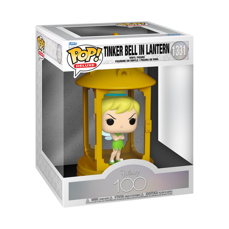 Tinker Bell in Lantern Funko Pop Deluxe - Disney Peter Pan 70th Anniversary Collectible Figure #1331 - Perfect for Disney Fans, Collectors, and Home Decor