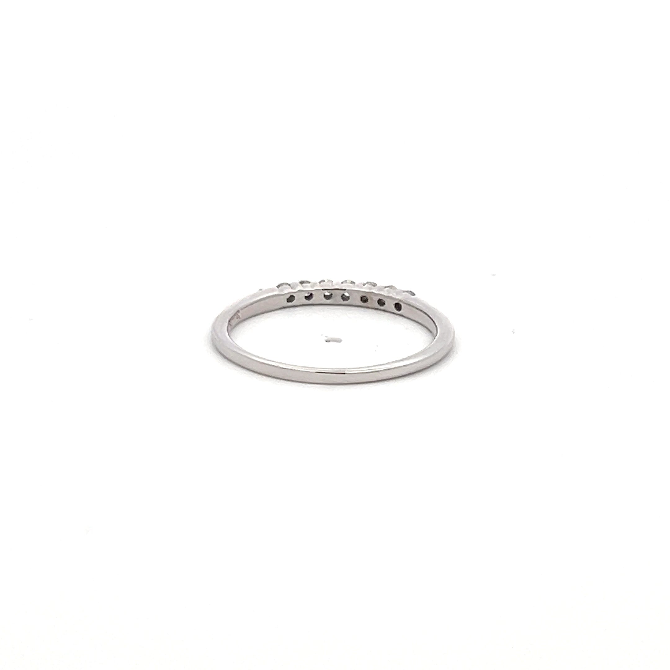 0.15 Carat Round Brilliant G SI1 Diamond Engagement Ring in 14K White Gold - Perfect for Wedding, Proposal & Anniversary Gifts