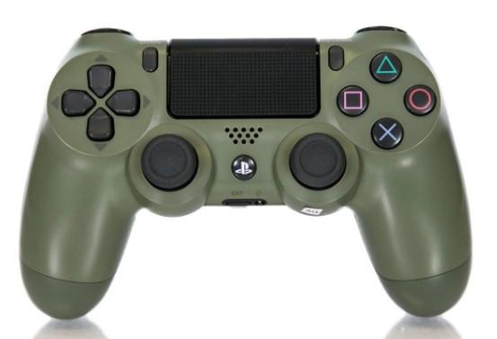 PlayStation 4 DualShock 4 Wireless Controller - Army Green | Official PS4 Gamepad with Bluetooth, Touchpad & Motion Sensors | Perfect for Gaming, Streaming & Remote Play