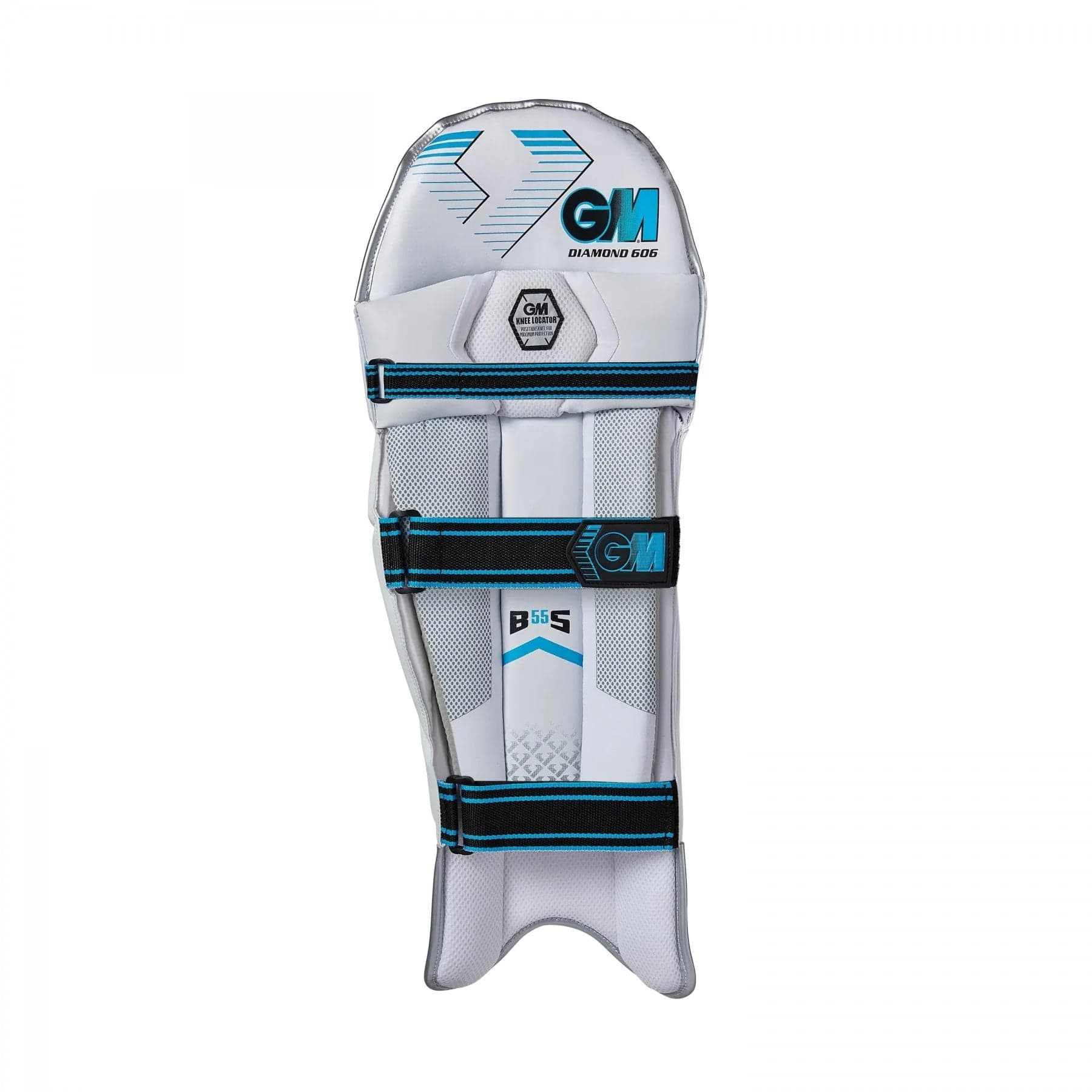 GM Diamond 606 Adult Cricket Batting Pads - Premium Protective Gear for Cricket Players | Perfect for Practice & Match Play | Lightweight & Durable Leg Guards