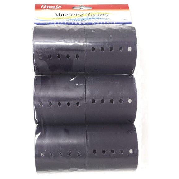 Annie Magnetic Rollers #1359 - Professional Hair Styling Tools for Curls & Waves - Perfect for Home, Salon & Travel Use