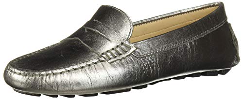 Driver Club USA Women's Genuine Leather Loafers - Handcrafted in Brazil - Comfortable Naples Style Driving Shoes for Work, Travel & Casual Outfits