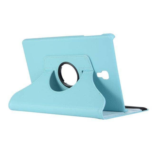 360 Degree Rotatable PU Leather Smart Case for Samsung Galaxy Tab A 10.5 (2018) T590 T595 - Protective Stand Cover for Work, Study & Travel