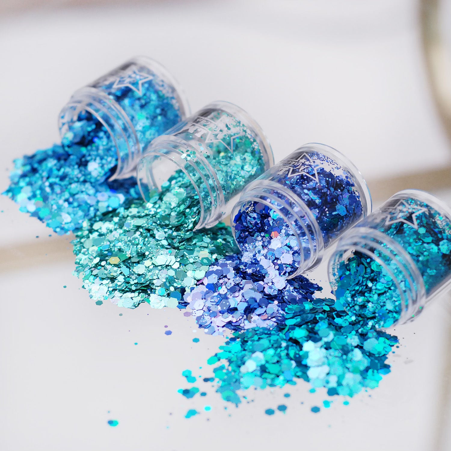 Sparkling Loose Glitter for Crafts, DIY, Nail Art & Makeup – Premium Cosmetic Grade Glitter for Body, Face, Hair & Home Decor – Perfect for Parties, Festivals, Cosplay & Art Projects