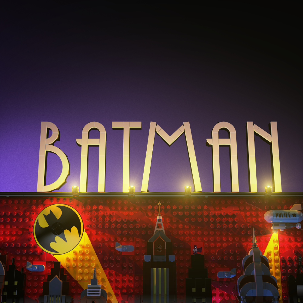 LEGO® Batman: The Animated Series Gotham City #76271 Light Kit - LED Building Blocks Lighting Set for Display & Night Scene Decoration