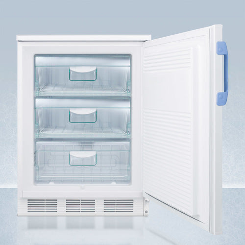 Accucold 24 Inch Wide Built-In All Freezer - VT65MLBIMED2 | Energy Efficient Upright Freezer for Home, Restaurant & Commercial Use